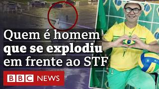 Quem era o homem morto ao detonar explosivos em frente ao STF e quais implicações do caso [upl. by Bjorn]