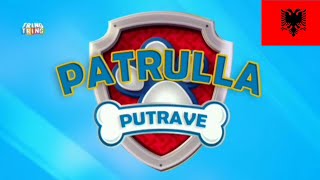 Paw Patrol Patrulla De Cachorros intro Theme Song in Albanian Tring Tring  Albanés  Shqip [upl. by Meer]