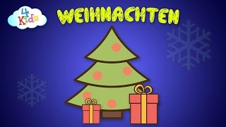 Weihnachten und Weihnachtsgegenstände lernen für Kinder Alles rund um Weihnachten deutsch [upl. by Ezeerb]