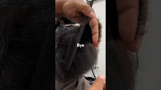 ￼ I told my client I was going to dust his ends…￼ how to trim a little bit of hair off your ends [upl. by Alaek]