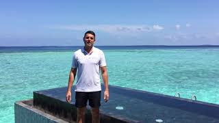 Movenpick Resort Kuredhivaru Maldives  Overwater Pool Villa Ocean [upl. by Leland]