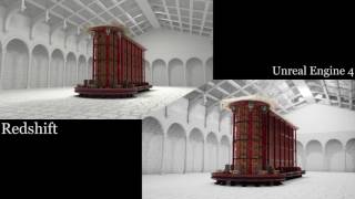 Redshift Vs UE4 [upl. by Ossie]