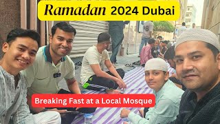 First Day of Ramadan 2024 Dubai  Ramadan In UAE  Breaking Fast at a local Mosque [upl. by Fina]