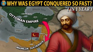 How was Egypt Conquered by the Ottomans in just 1 Year [upl. by Zerline156]