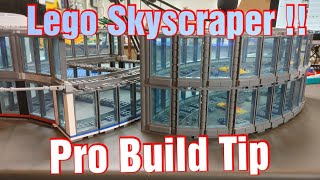 Skyscraper Build Ideas Lego Building Pro Tip [upl. by Keviv562]