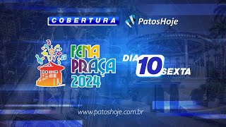 Dino Patense e Ira abrem Fenapraça 2024 Veja ao vivo os shows e toda a programação no Patos Hoje [upl. by Ardnuasal648]