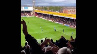 2000 RANGERS FANS SING FASHION SAKALA SONG VS MOTHERWELL 🇿🇲 [upl. by Llyrpa]