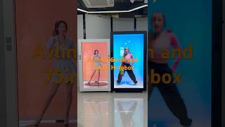 Avlink 86inch and 75inch holobox AI digital signage LCD transparent holographic display top factory [upl. by Asertal]