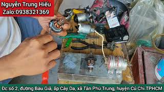 Khoan pin nhật bãi Quá trình làm máy phần 142 HITACHI dán keo AB0938321369Hiếu nati [upl. by Adnilab]