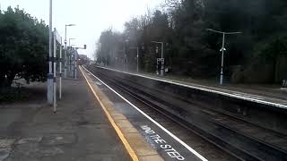 Trains at Elmstead Woods station 13124 [upl. by Aihseym]