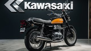 2025 Kawasaki W800 Timeless Retro Charm Meets Modern Performance  Full Review [upl. by Eiroc]