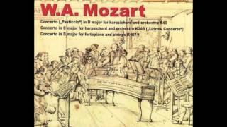 Mozart Harpsichord Concerto no8 in C major K 246 [upl. by Saduj]