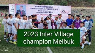 Melbuk Vs Zotlang 2023 Inter Village Final  Miracle of Chhangphut field [upl. by Ecirp]