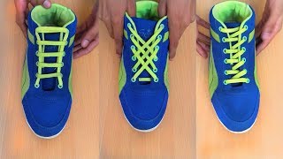 5 Awesome Ways To Lace Your Shoes [upl. by Akiem]