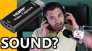 No sound while playing with HDMI Capture Card [upl. by Zucker492]