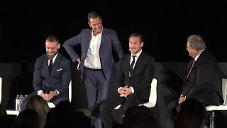 Totti al Colosseo De Rossi quotQuando lho conosciuto non smettevo di guardarloquot [upl. by Gertruda529]