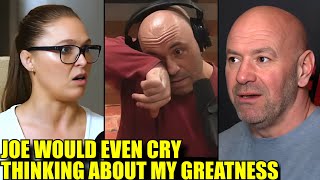 Ronda Rousey just SLAMS Joe Rogan for turning on her after her KO losses Dana announces new fight [upl. by Pastelki]