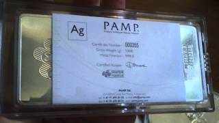 1 Kilo Pamp Suisse Silver [upl. by Ykcul]