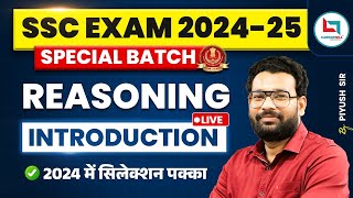 Reasoning Introduction  By Piyush Varshney Sir [upl. by Dnallor]