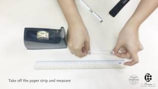 How to measure your ring size using a strip of paper [upl. by Winslow]