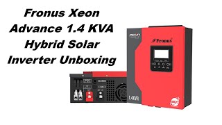 Fronus xeon14 kva hybrid solar inverter unboxing [upl. by Leslee]