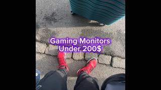 Gaming Monitors under 200 🤑 youtubeshorts viralvideo viral money foryou gaming monitor [upl. by Norted]