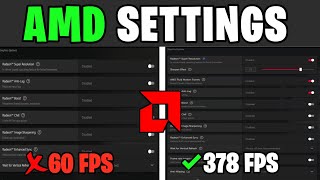 BEST AMD Radeon Settings For GAMING UPDATED 2024  NEW amp IMPROVED Tweaks [upl. by Eniaral]