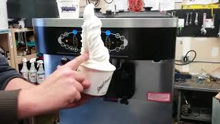 Taylor C712 3ph Air Pressurized Soft Serve Ice Cream Machine M2017439 [upl. by Llenrub]