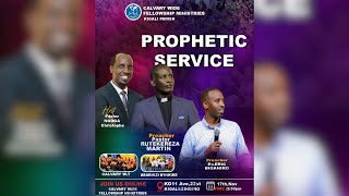 PROPHETIC SERVICE With Pr NGOGA Christophe  Pr MARTIN amp Ev BIGANIRO  17  11  2024 [upl. by Chickie]