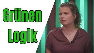 Wieso fliegen die Grünen so häufig Luise Neubauer Klimaaktivistin antwortet [upl. by Winifield50]