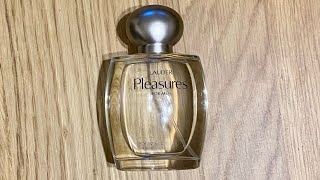 Pleasures for Men by Estee Lauder 1997 fragrance review [upl. by Menendez]