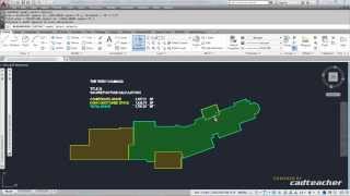 AutoCAD Tips Tricks MEASURE AREA [upl. by Anicart]