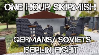 One Hour Skirmish Germany  Soviets  Berlin Fight [upl. by Eloci]