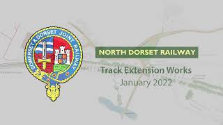 North Dorset Railway Track Extension Works 2022 [upl. by Velvet]