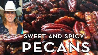 Sweet and Spicy Pecan Recipe – Oven Roasted Pecans [upl. by Ainel]