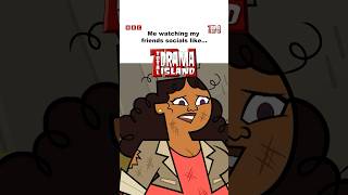 Watching Your Friends Socials  Total Drama Island Shorts  CBBC [upl. by Lainey]