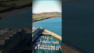 Greystones Harbor remix ireland beach greystones youin360 drone droneview [upl. by Leach]