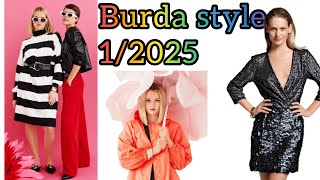 جديد من بوردا ، المعاينة الاولي لازياء يناير ٢٠٢٥ Burda style 12025♥️ [upl. by Semyaj]