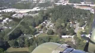 Boeing B17 Flying Fortress Aboard over Lawrenceville GA [upl. by Russell]