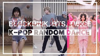 MIRRORED BTS amp BLACKPINK amp TWICE RANDOM DANCE [upl. by Adeehsar436]