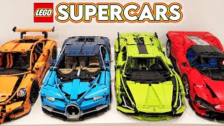 LEGO Technic 18 Scale Supercar Comparison [upl. by Longfellow]