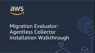 Migration Evaluator Agentless Collector Installation Walkthrough [upl. by Trojan364]