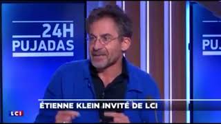 Etienne Klein LCI quotpour savoir quon est incompétent il faut être compétentquot quotultracrépidarianismequot [upl. by Yaron]