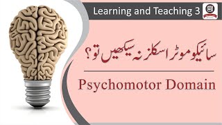 Psychomotor Domain of Learning – Psychomotor Skills Urdu – Fine and Gross Motor Skills I [upl. by Yblocaj261]