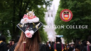 Boston College Commencement 2024 [upl. by Silsbye]