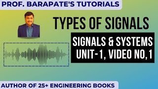 Types of signals [upl. by Nosemaj]