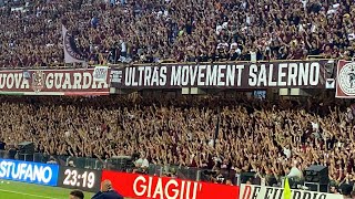 Salernitana VS Frosinone il VIDEOTIFO GRANATA [upl. by Ahsercal]