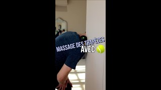 Automassage des muscles trapèzes douleurs cervicales [upl. by Ninon]