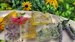 Homemade Glycerin Soap [upl. by Akapol]