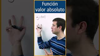 📈 Representación de una FUNCION con VALOR ABSOLUTO en 30 segundos 🕐 [upl. by Mak]